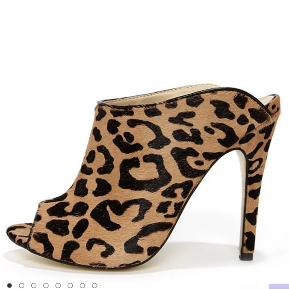 Chinese Laundry Leopard Heels